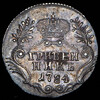 Гривенник 1784, Аукцион: AdaCoins Online от 15 000 RUB