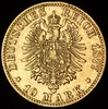 10 марок 1877 (Пруссия), Аукцион: AdaCoins Online от 7 500 RUB