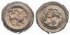 German States, Brunswick. Heinrich d. Lowe & Heinrich d. Lange. 1142-1195/1195-1227. AR bracteate denar (20.0 mm, 0.50 g, 12 h). Lion standing right, Аукцион: Agora Auctions от 120 USD