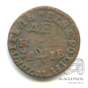 Деньга (½ копейки) — Хвост узкий 1712 1712 года -, Аукцион: Anumis от 1 RUB