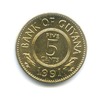 5 центов. Гайана 1991 года, Аукцион: Anumis от 1 RUB