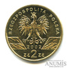 2 злотых — Болотная черепаха. Всемирная природа. 2002 года, Аукцион: Anumis от 1 RUB