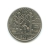 25 центов (квотер) — Квотер штата Вермонт 2001 года D, Аукцион: Anumis от 1 RUB