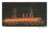 Плакетка «Крейсер „Аврора“ — памятник Великого Октября», 6×3,3 см, в футляре, Аукцион: Anumis от 1 RUB