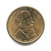 1 доллар — 19-ый Президент США - Ратерфорд Хейз (1877-1881) 2011 года D, Аукцион: Anumis от 1 RUB