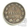 50 пенни — Для Финляндии 1872 S 1872 года S, Аукцион: Anumis от 1 RUB