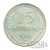 15 копеек 1929. В холдере. шт. А, Федорин-44 1929 года -, Аукцион: Anumis от 1 RUB