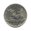 25 центов (квотер) — Квотер штата Висконсин 2004 года D, Аукцион: Anumis от 1 RUB