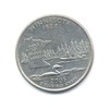 25 центов (квотер) — Квотер штата Миннесота 2005 года D, Аукцион: Anumis от 1 RUB