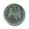 10 марок — 250 лет со дня рождения Иоганна Вольфганга фон Гете 1999 года F, Аукцион: Anumis от 1 RUB