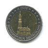 2 евро — Федеральные земли Германии - Церковь св. Михаила, Гамбург 2008 года D, Аукцион: Anumis от 1 RUB