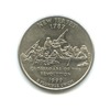 25 центов (квотер) — Квотер штата Нью-Джерси 1999 года P, Аукцион: Anumis от 1 RUB