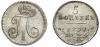 5 Копеек 1799 г. СМ-МБ. Новодел. Гурт
шнуровидный.
Серебро, 1,05 гр. Состояние XF-UNC (зеркальное, Аукцион: AuctionImperia за 1 000 000 RUB