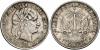 1881. Haiti. 1 gourde. (Kr. 46). 24,82 g. AG. MBC, Аукцион: Aureo & Calicó от 30 EUR