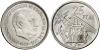 1957*58. Estado Español. 25 pesetas. (Cal. 30). 8,49 g. Manchita. S/C, Аукцион: Aureo & Calicó от 15 EUR