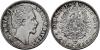 SILBERMÜNZEN DES KAISERREICHES, BAYERN, KÖNIGREICH Ludwig II. 1864-1886, München.2 Mark 1876 D (vz-fast St) und J. 42. 5 Mark 1876 D (vz-ss). J. 41, Аукцион: Gerhard Hirsch от 140 EUR