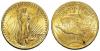 20 Dollars(Double Eagle) 1922 (900 fein). Liberty standing; Eagle with Motto. Fr. 185. KM 131. Winzige Randfehler und Kratzer. 33,44 g. G O L D  vz, Аукцион: Gerhard Hirsch от 1 125 EUR