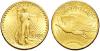 20 Dollars (Double Eagle) 1924 (900 fein). Liberty standing; eagle with motto. Fr. 185. KM 131. Kleine Randfehler und winzige Kratzer. 33,41 g. G O L, Аукцион: Gerhard Hirsch от 960 EUR