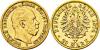 REICHSGOLDMÜNZEN, PREUSSEN, KÖNIGREICH Wilhelm I. 1861-1888, Hannover.20 Mark 1874 B. J. 246. Schl. 278. D.S. 331. Fr. 3817. Winzige Randfehler und, Аукцион: Gerhard Hirsch от 200 EUR