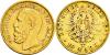 REICHSGOLDMÜNZEN, BADEN, GROSSHERZOGTUM Friedrich I. 1852-1907, Karlsruhe.10 Mark 1881 G. J. 186. Schl. 25. D.S. 274. Fr. 3756. Rs. minimaler, Аукцион: Gerhard Hirsch от 120 EUR