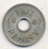 1 пенни. Фиджи, Аукцион: Conros за 90 