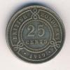 25 центов. Британский Гондурас, Аукцион: Conros за 1 203 RUB