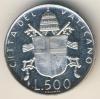 500 лир. Ватикан. Иоанн Павел II, Аукцион: Conros за 1 100 RUB