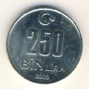 250 бинлир. Турция, Аукцион: Conros за 26 RUB