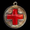Медаль Красного креста за Русско-японскую войну 1904-1905 гг. Российская империя, Николай II, 1905 г., Ag, эмаль, XF/AU, 29 x 24 мм, 842 г, Аукцион: Domantik Live за 16 200 RUB