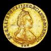 5 рублей СПБ. Российская империя, Екатерина II, 1791 год, Au, AU, вес: 6,6 г, Аукцион: Domantik Live за 550 000 RUB
