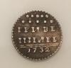 Гривенник 1732. Серебро. Анна Иоанновна., Аукцион: Ebay от 1 USD