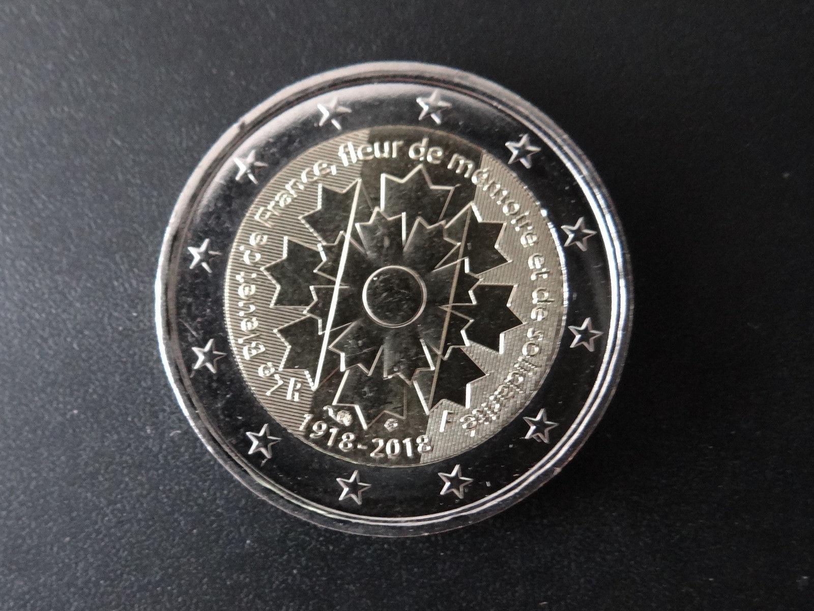 Piece De 2 Euro Fleur De Memoire
