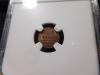 S128 Russia Empire 1898 1/4 Kopeks NGC MS-63 Red Brown, Аукцион: Ebay от 6 USD