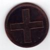 Russia - Kopek 1804 copper cross beautiful novodel Alexander Kopeck large coin , Аукцион: Ebay от 15 USD