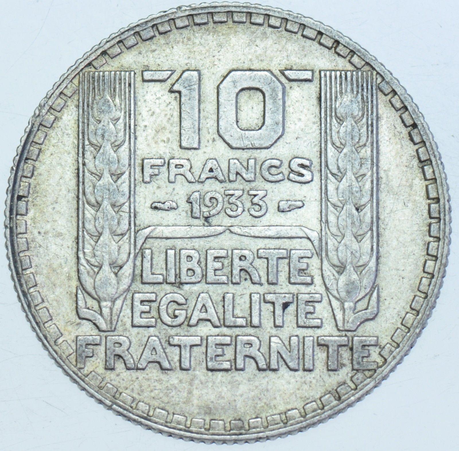 10 francs 1933 français