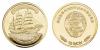 Korea, Nord 10 Won 2008 Gorch Fock, 1g / 917er Gold KM 1194 PP, Аукцион: Felzmann от 30 EUR