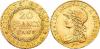 Italien Subalpinische Republik 20 Francs 1800, AN 9, weibliche Büste nach links, darunter A-L- (A.Lavy), Mzst. Turin, Schrötlingsfehler im Rand ss/vz, Аукцион: Auktionen Frühwald от 250 EUR