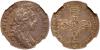 Great Britain. Sixpence, 1696. S.3520; ESC-1533. William III. Toned. NGC graded MS-62. Estimated Value $200 - 250, Аукцион: Ira & Larry Goldberg от 100 USD