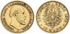 MECKLENBURG-SCHWERIN. Friedrich Franz II., 1842-1883. 10 Mark 1878 A. 3,97 g. J. 231. Gold! ss-vz, Аукцион: Gorny & Mosch от 1 000 EUR