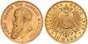SACHSEN-MEININGEN, Georg II., 1866-1914, 10 Mark 1890 D. J.278, vz/st, Аукцион: Emporium Hamburg от 6 030 EUR