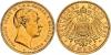 MECKLENBURG-SCHWERIN, Friedrich Franz III., 1883-1897, 10 Mark 1890 A. J.232 f.st, Аукцион: Emporium Hamburg от 1 150 EUR