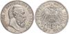 HESSEN, Ludwig IV., 1877-1892, 5 Mark 1891 A, J.71, vz/st, Аукцион: Emporium Hamburg от 1 620 EUR