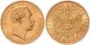 MECKLENBURG-SCHWERIN, Friedrich Franz III., 1883-1897, 10 Mark 1890 A. Ex.Kieler Slg. J.232, f.vz/vz, Аукцион: Emporium Hamburg от 675 EUR