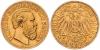 HESSEN, Ludwig IV., 1877-1892, 10 Mark 1890 A. J.220,vz/st, Аукцион: Emporium Hamburg от 1 550 EUR