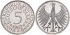 Bundesrepublik Deutschland 5 Deutsche Mark 1966 G J. 387. PP, Аукцион: Münzenhandlung Harald от 60 EUR