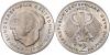 Bundesrepublik Deutschland 2 Deutsche Mark 1972 D Heuss, Fehlprägung mit glattem Rand, ohne Randinschrift, 7,0g J. zu407. sehr selten f.st, Аукцион: Münzenhandlung Harald от 675 EUR