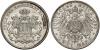 HAMBURG. J. 63, EPA 2/18. 2 Mark 1892. f. St, Аукцион: Heidelberger M.H.G. от 350 EUR