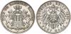 HAMBURG. J. 65, EPA 5/21. 5 Mark 1893. winz. Haarlinien, vz - St, Аукцион: Heidelberger M.H.G. от 150 EUR