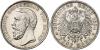 BADEN. Friedrich I., 1852-1907. J. 29, EPA 5/5. 5 Mark 1894. f. St, Аукцион: Heidelberger M.H.G. от 1 250 EUR