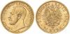 SCHAUMBURG - LIPPE. Adolf Georg, 1860-1893. J. 284, EPA 20/58. 20 Mark 1874. Prachtexemplar mit vollständig ausgeprägtem Adlerschild ! St, Аукцион: Heidelberger M.H.G. от 10 000 EUR